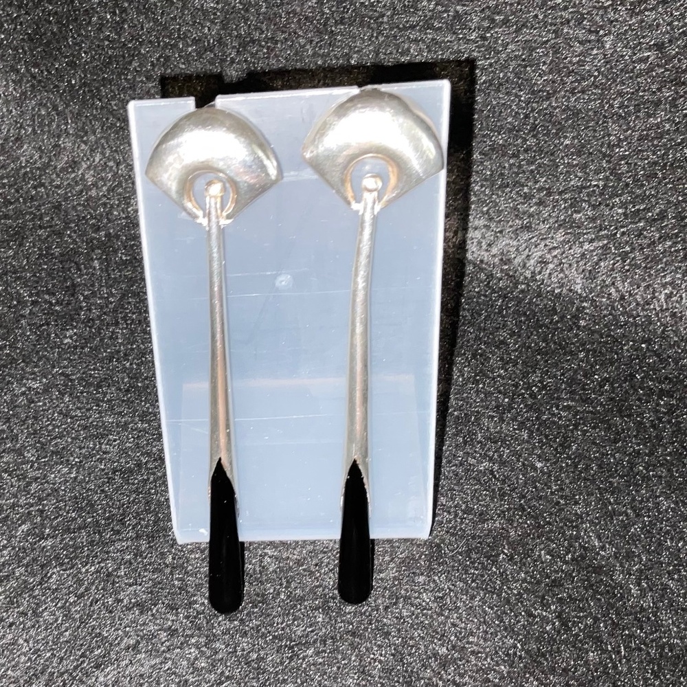 Silver plate earrings